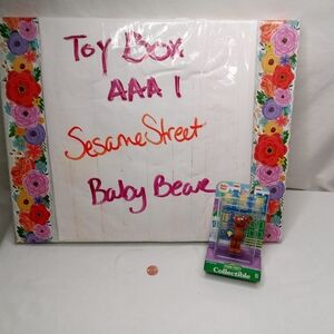 Sesame Street Baby Bear Collectible Toy - Purple